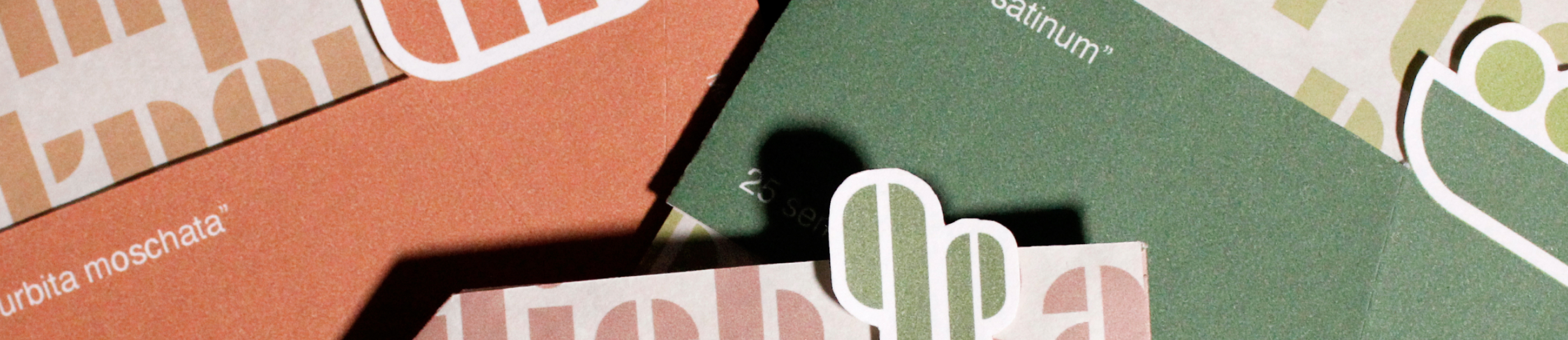 mpm packaging design, seed packets